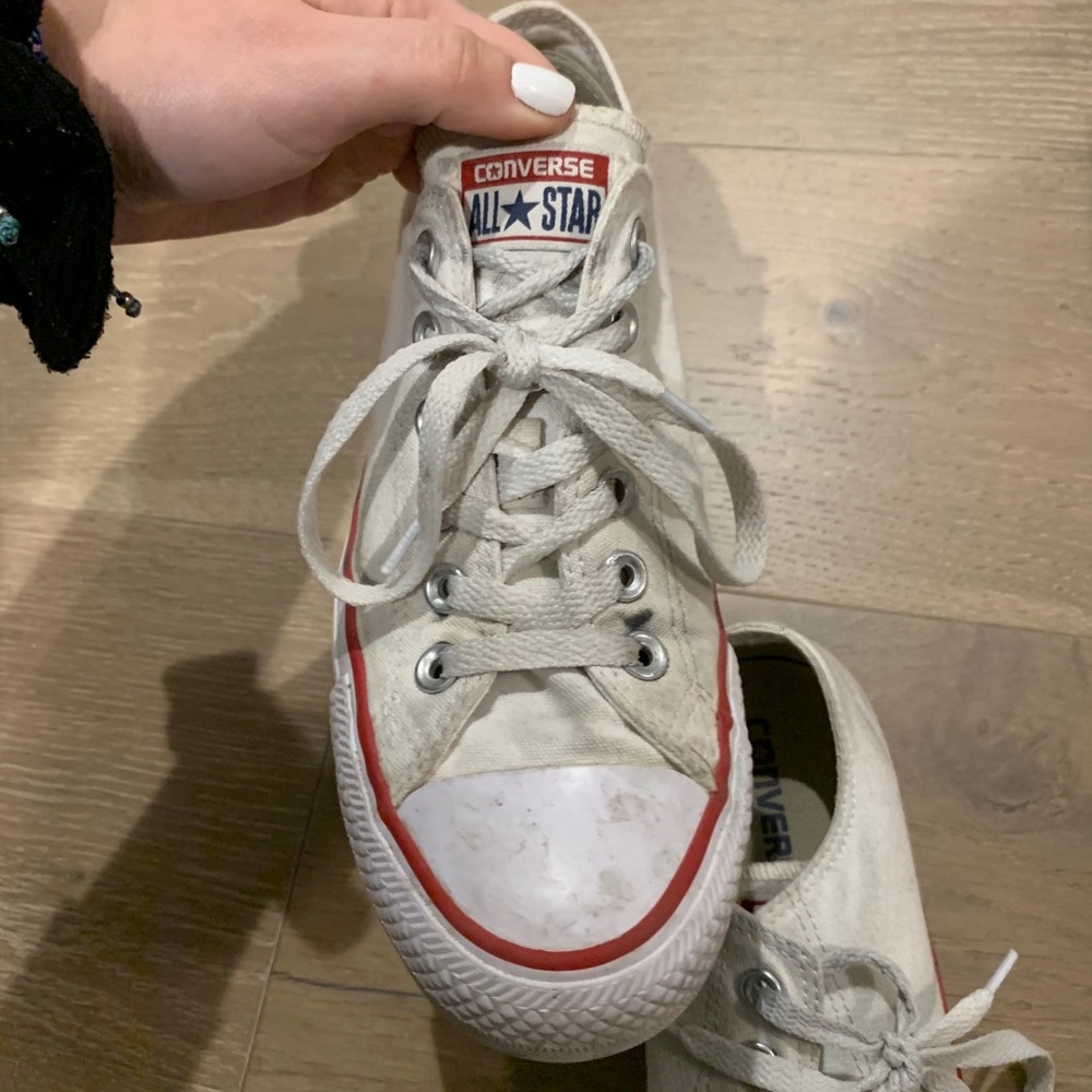White Converse